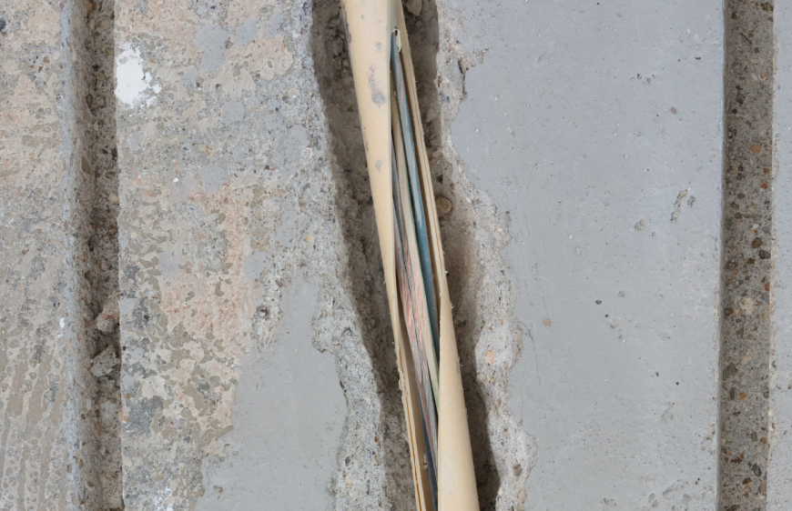 Fußbodenheizung fräsen - Risiko für bestehende Leitungen im Estrich