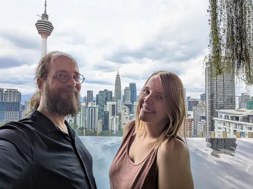 kl view selfie m9mdoj - Hallo Kuala Lumpur!