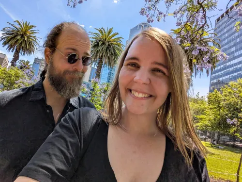 melbourne park selfie wjedll - Hallo Melbourne!