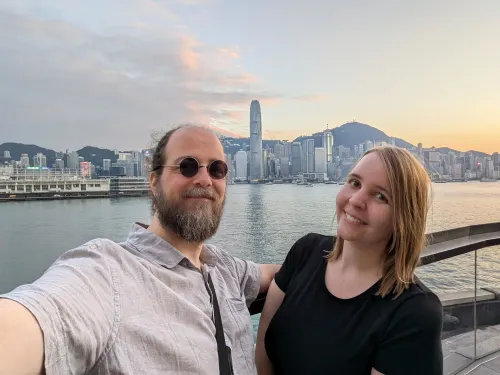 hk skyline selfie hji5t5 - Hallo Hong Kong!