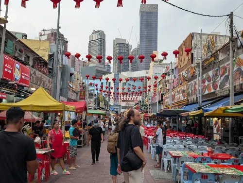 kl food street rahjcd - Hallo Kuala Lumpur!