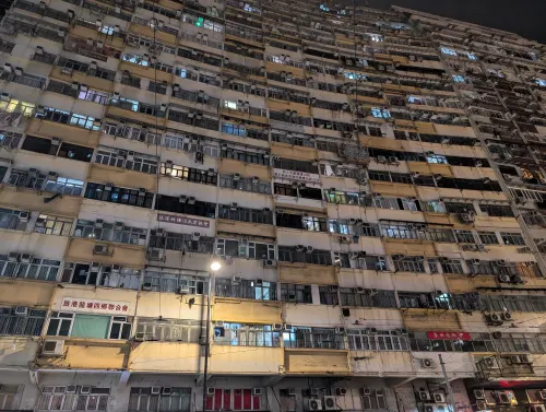hk housing night a9hbb7 - Hallo Hong Kong!