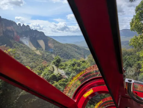 sydney bluemountains train view ye5oli - Hallo Sydney!