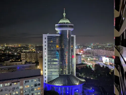 uz tashkent top view building night kkvhfx - Hallo Usbekistan!