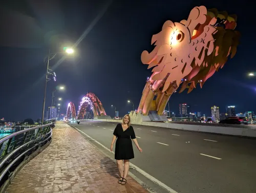 vn danang bridge dragon anna uyq8mc - Hallo Vietnam!