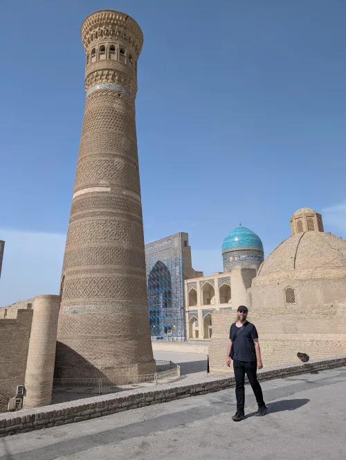 uz bukhara kalan minaret chris tasyzv - Wo das Meer Verschwand