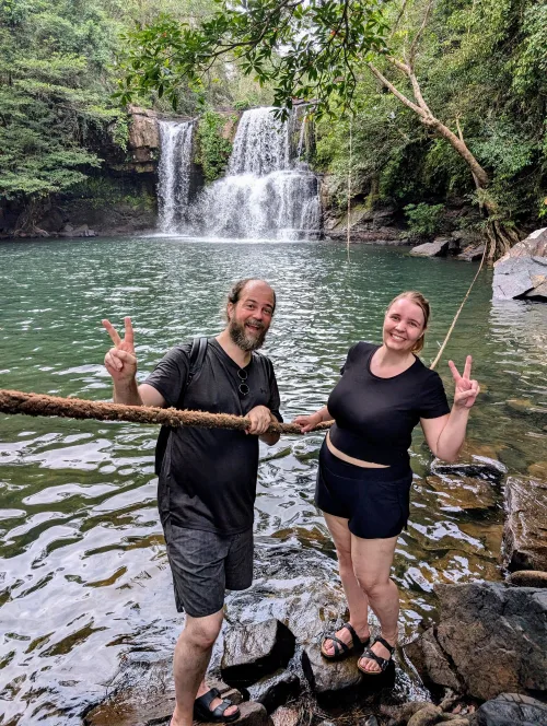 kohkood waterfall anna chris eidc3b - Hallo Koh Kood!