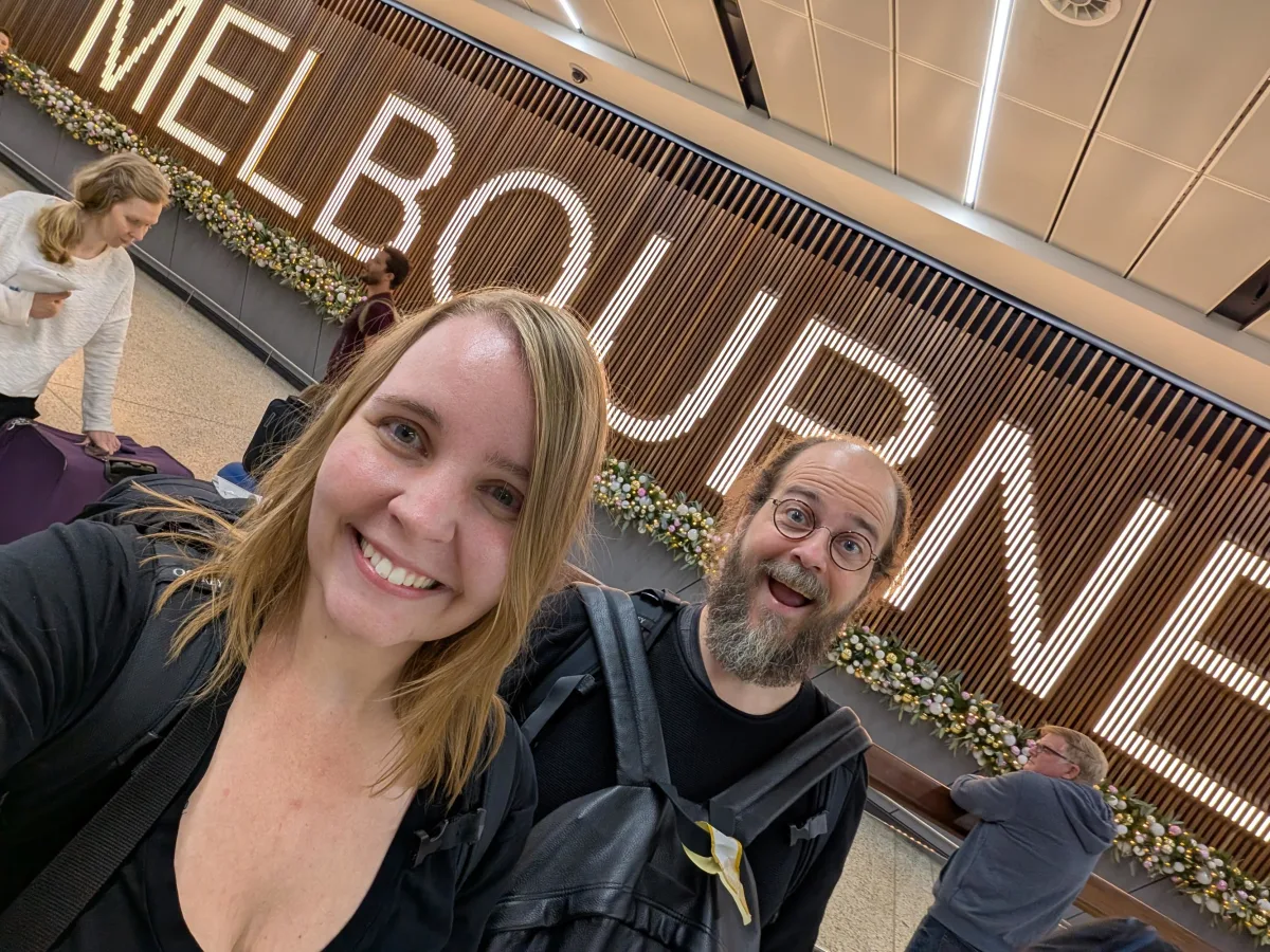 melbourne arrival ner5is - Hallo Melbourne!