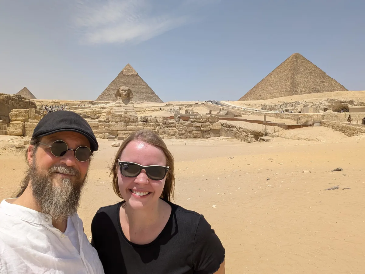 cairo sphinx front selfie turtiq - Hallo Kairo!