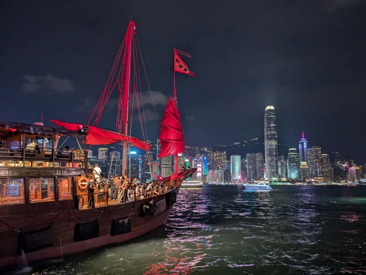 hk skyline boat trad ujr0e3 - Hallo Hong Kong!