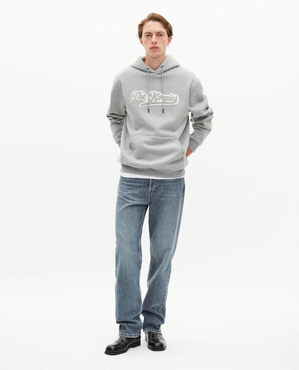 HOODED SWEATSHIRT WITH PATCH