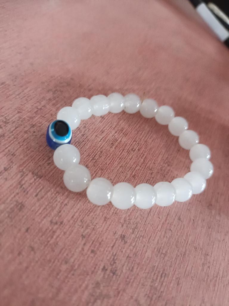 Evil Eye Crystal Elasticated Bracelet