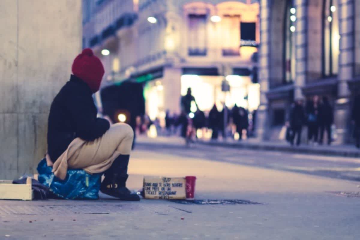 Heroin User on the Streets.