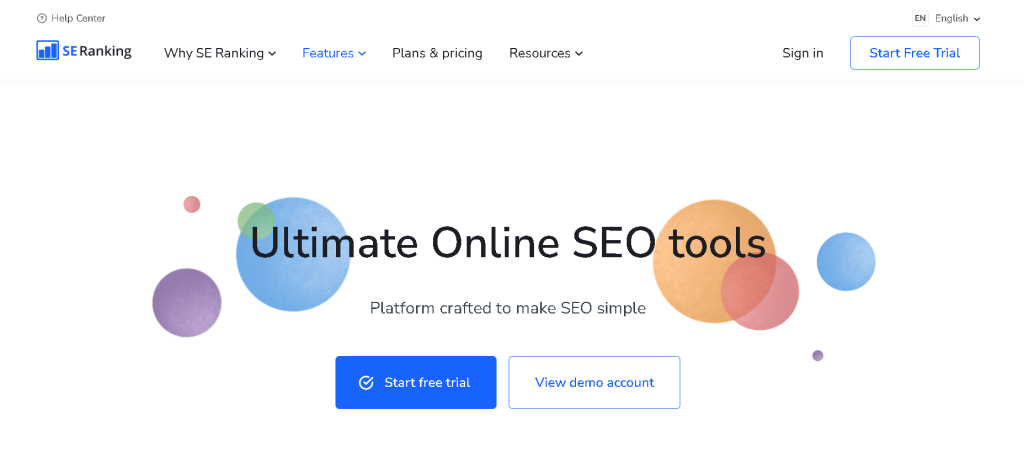 SE Ranking Tool