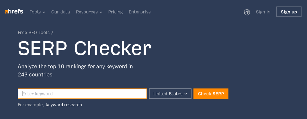 serp checker