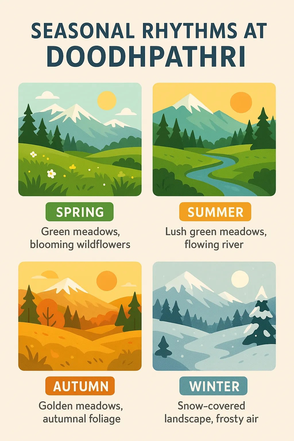 Seasonal Rhythms at Doodhpathri