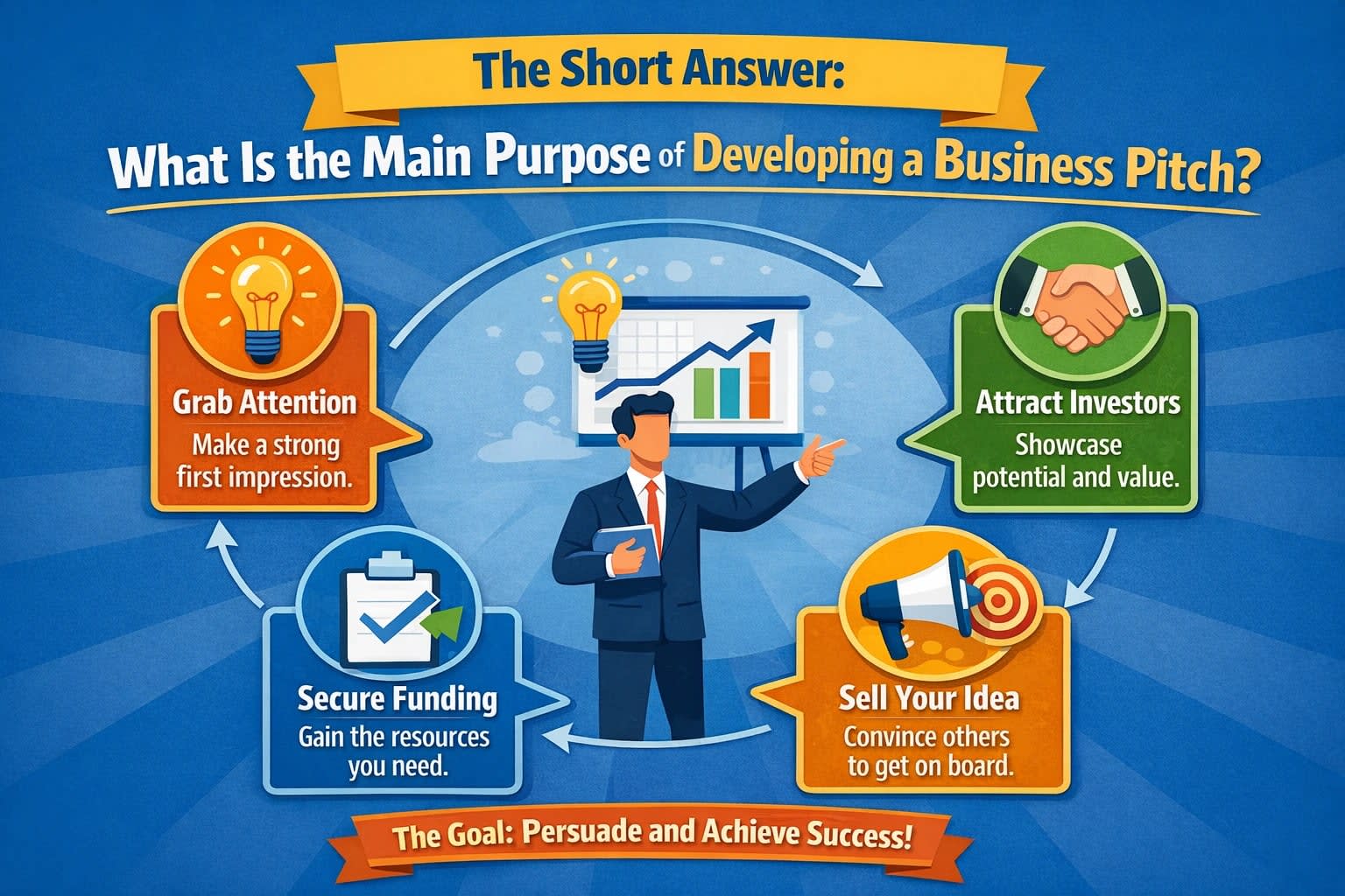 What is the Main Purpose of Developing a Business Pitch?