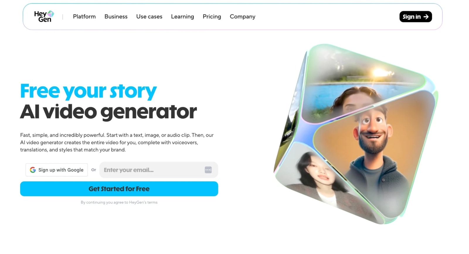 best ai video generator