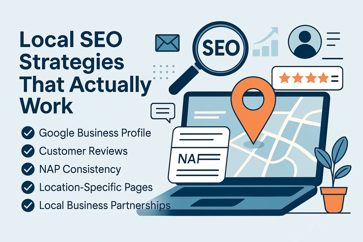 Local SEO strategies.