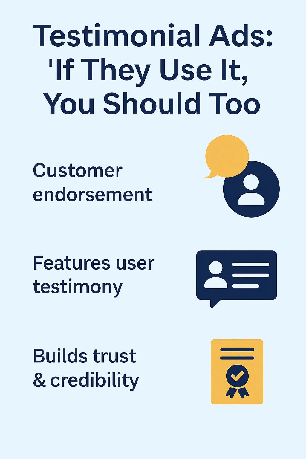2. Testimonial Ads: “If They Use It, You Should Too” propaganda ads