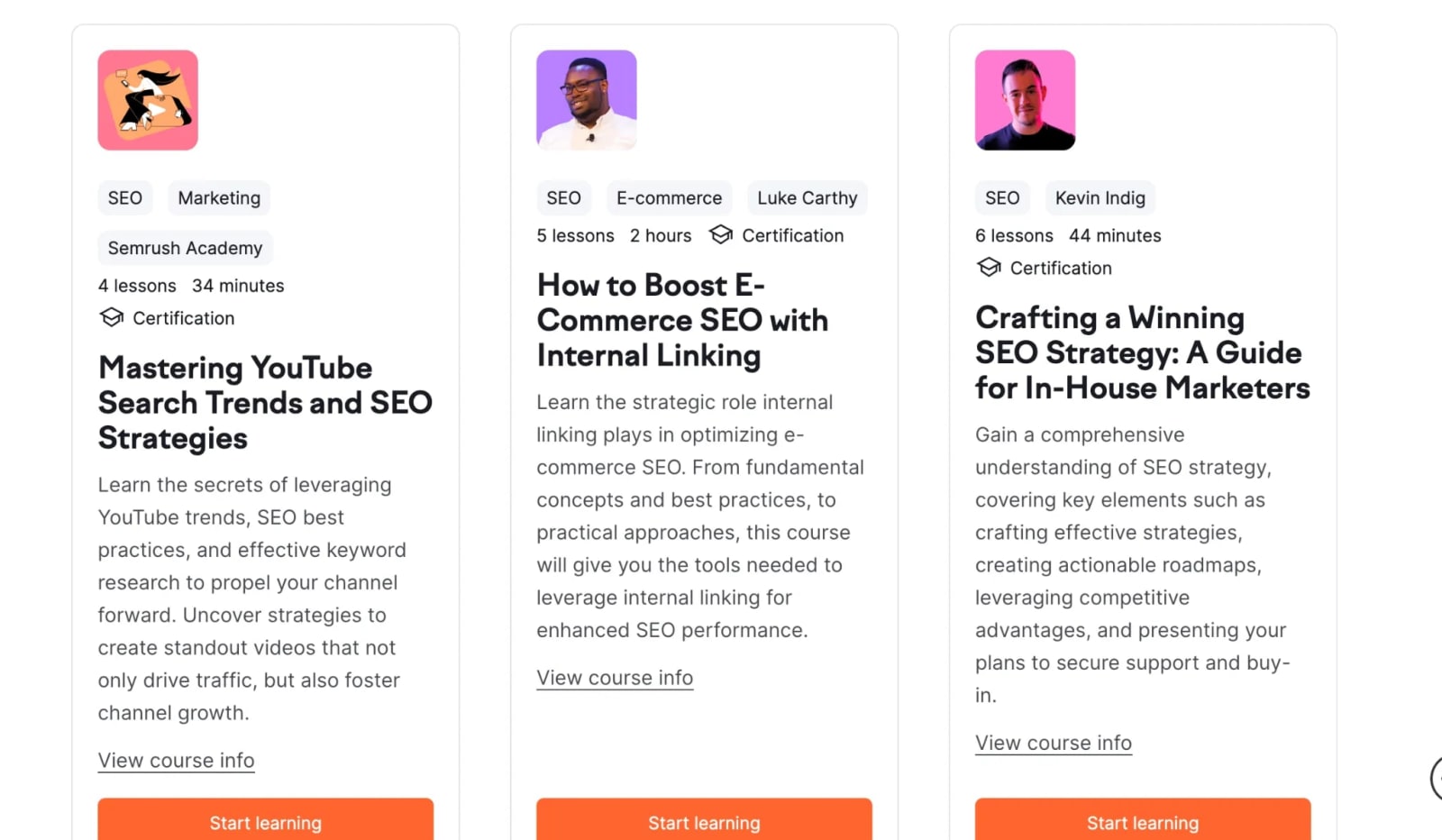 SEMrush Academy