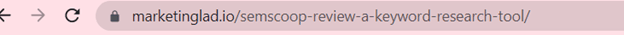 Page urls
