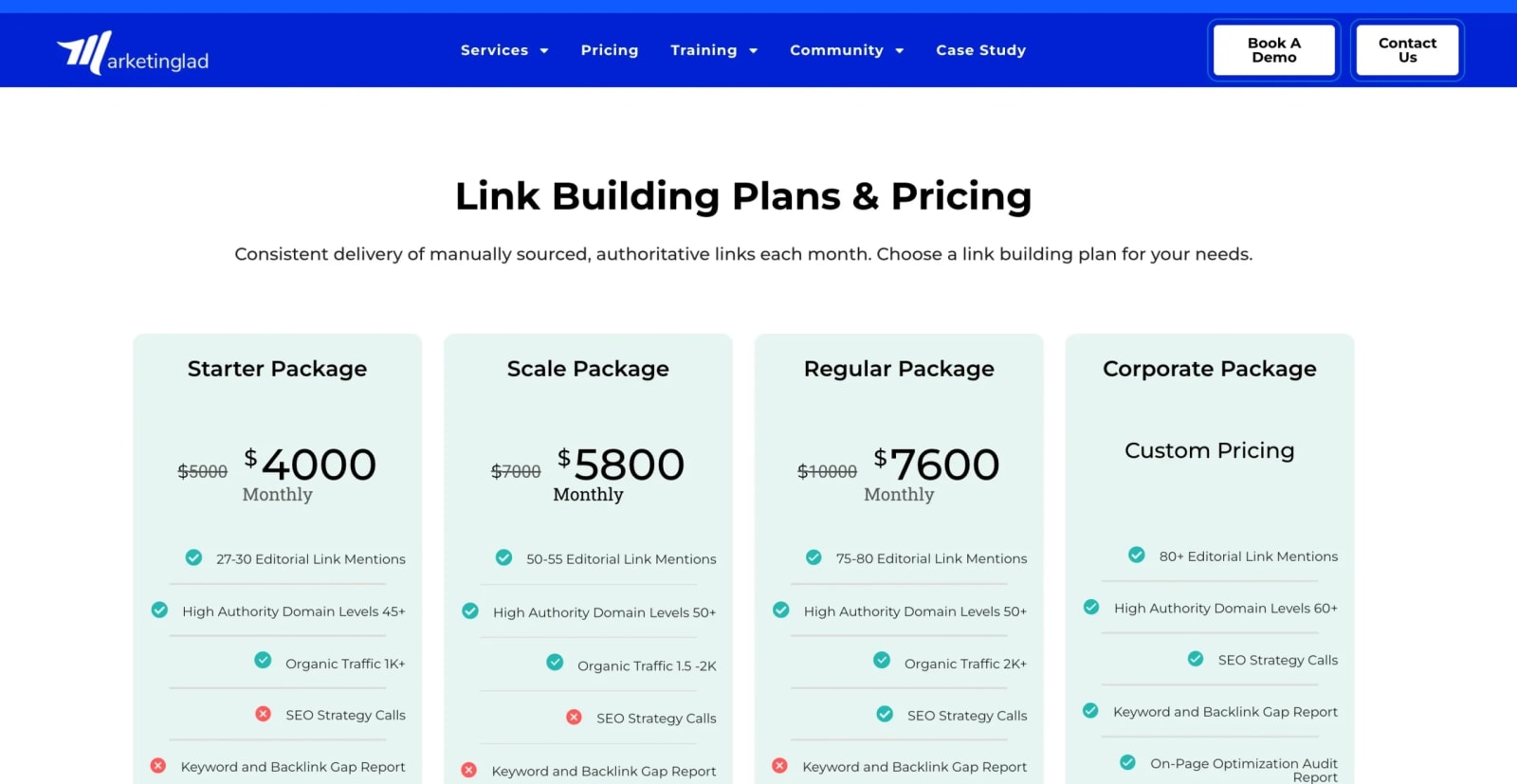 Marketing Lad vs uSERP vs LinkBuilder.io