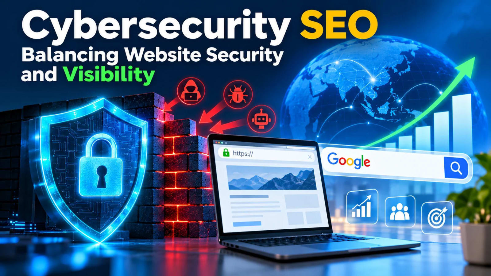 cybersecurity seo website security visibility