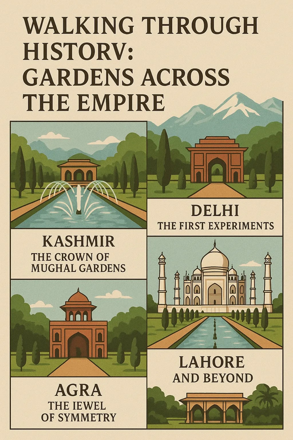 Walking Through History: Gardens Across the Empire