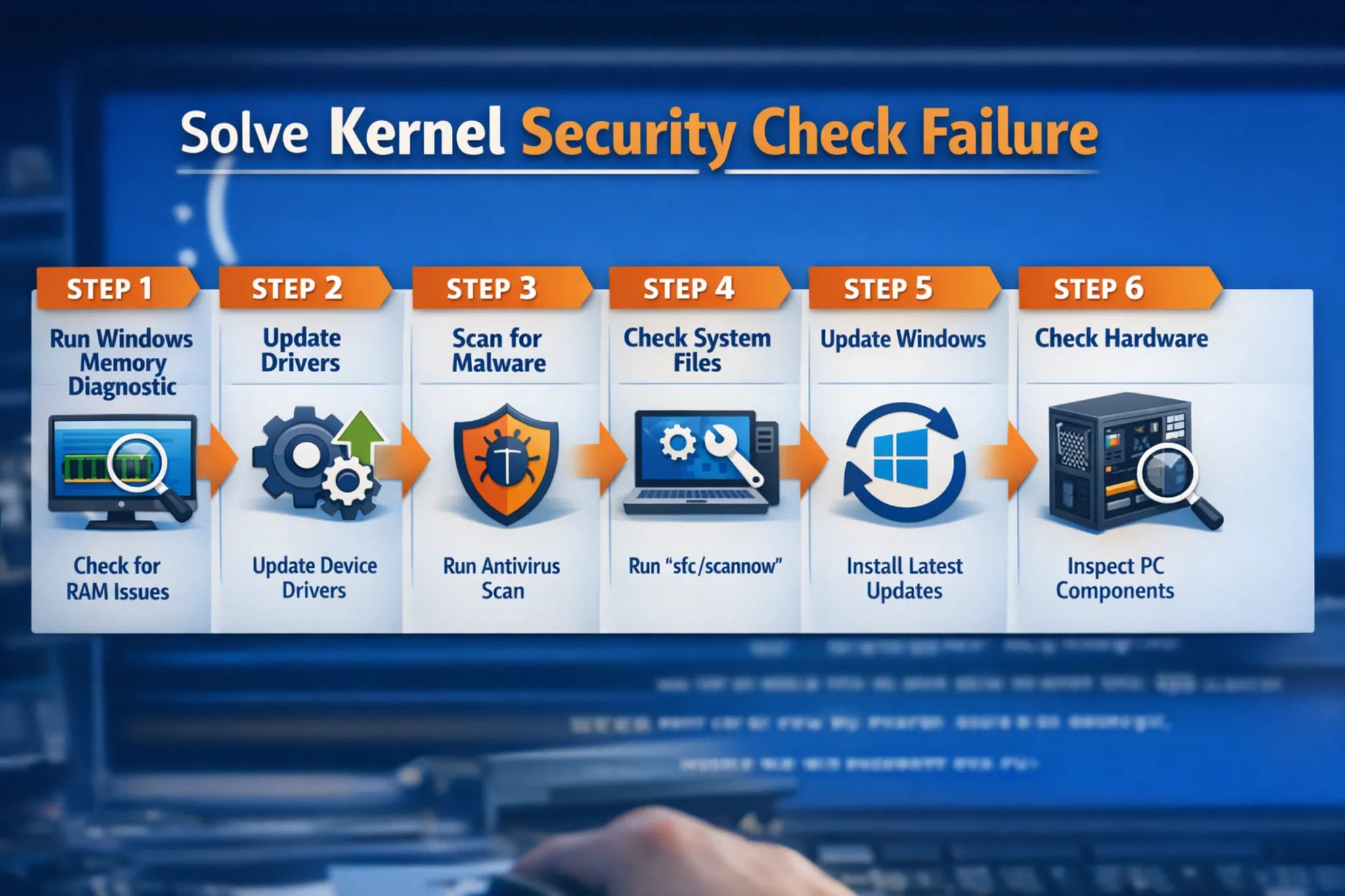 kernel security check failure