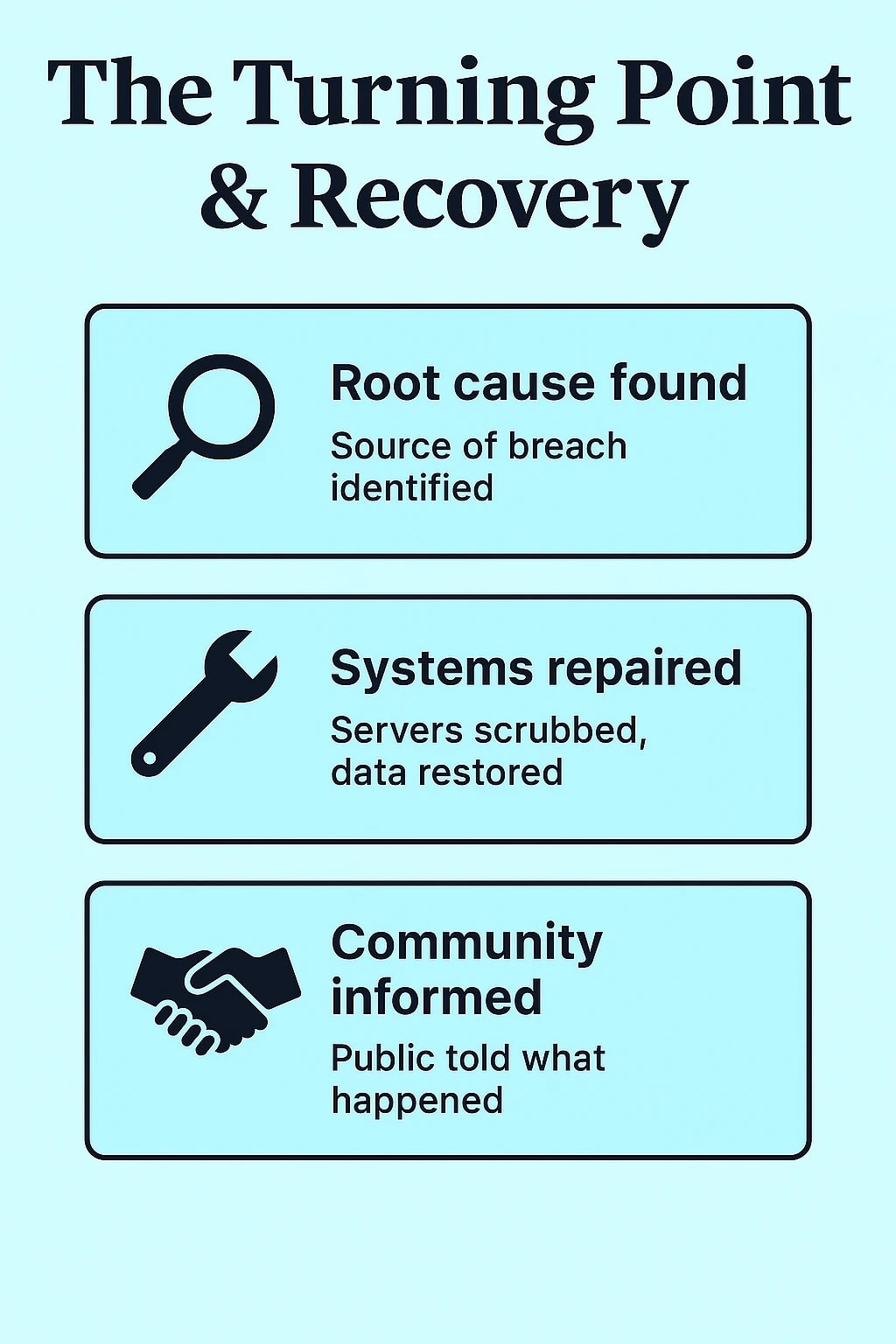 The Turning Point & Recovery St Paul Cyber Attack