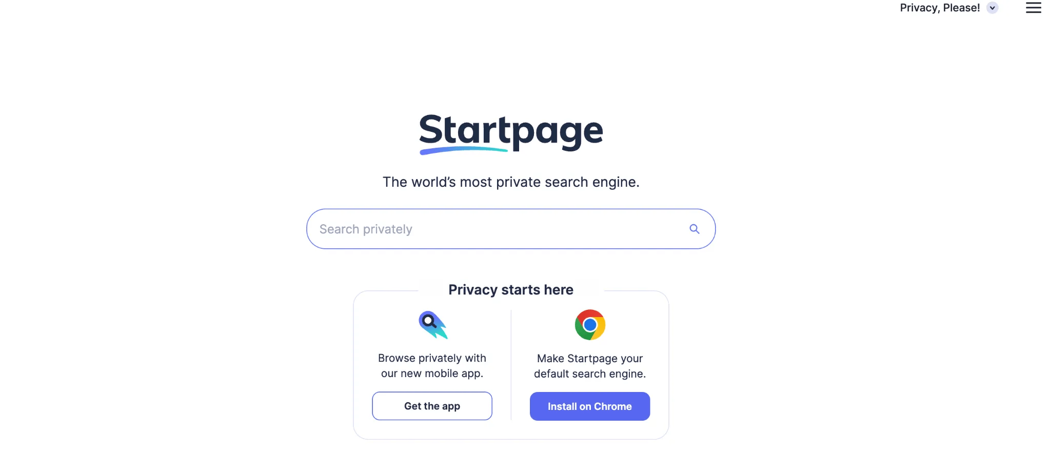 StartPage – Google Results Without Tracking