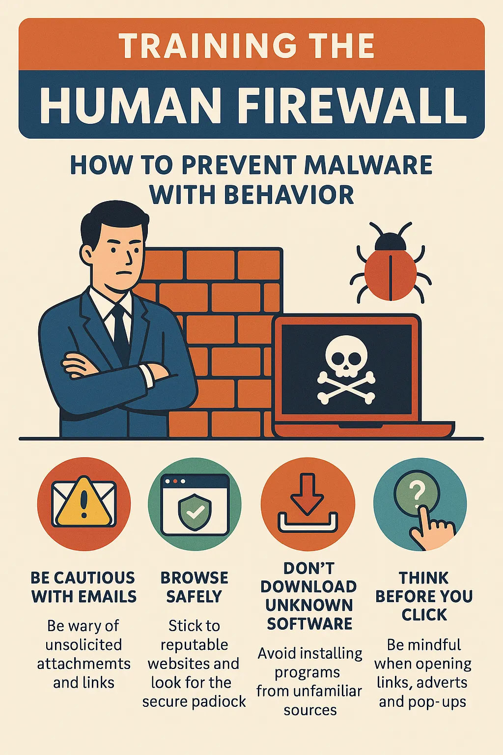 Training the Human Firewall: How to Prevent Malware with Behavior