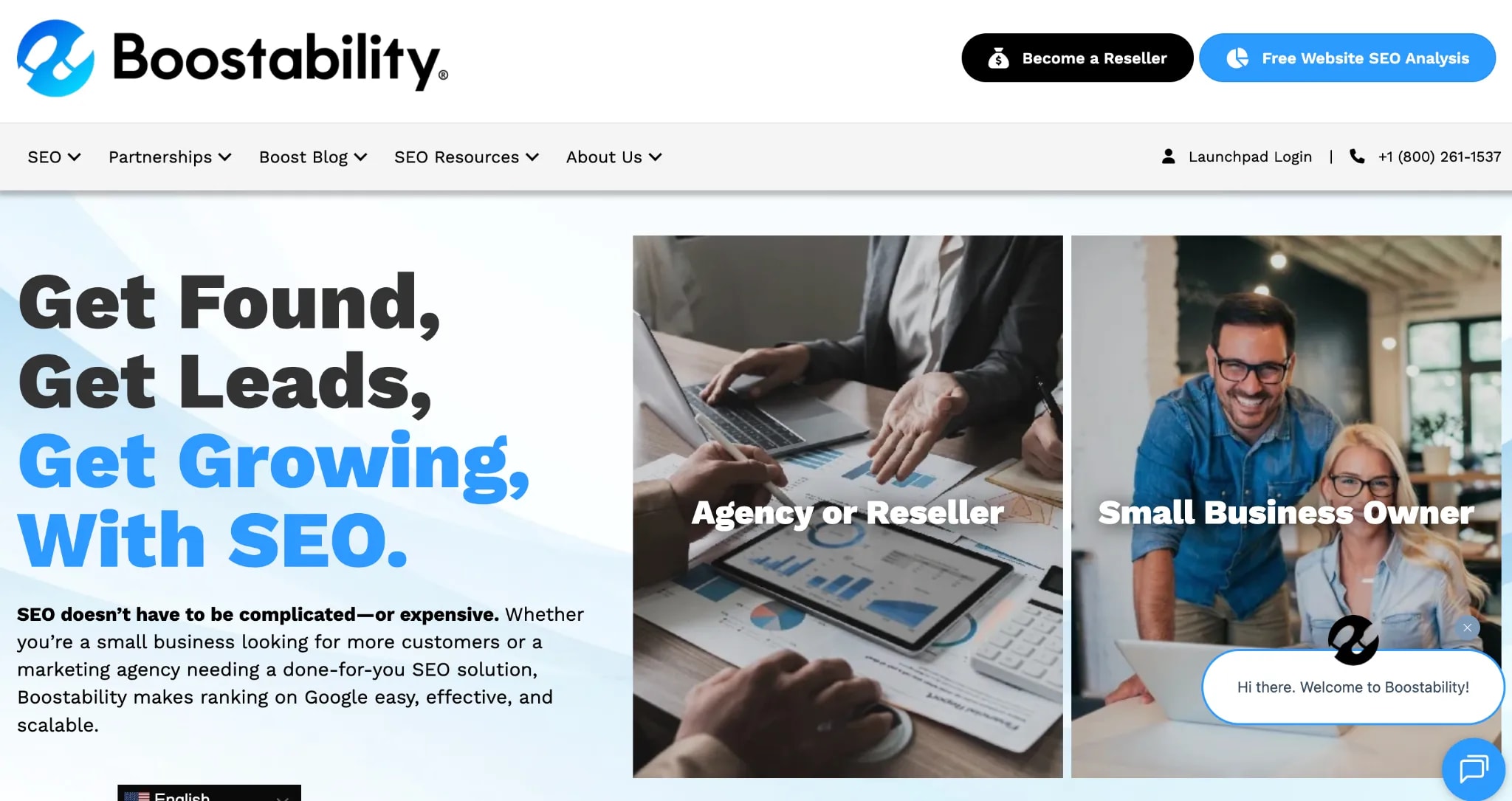 Boostability (Best for Enterprise-Level Agency Partnerships)