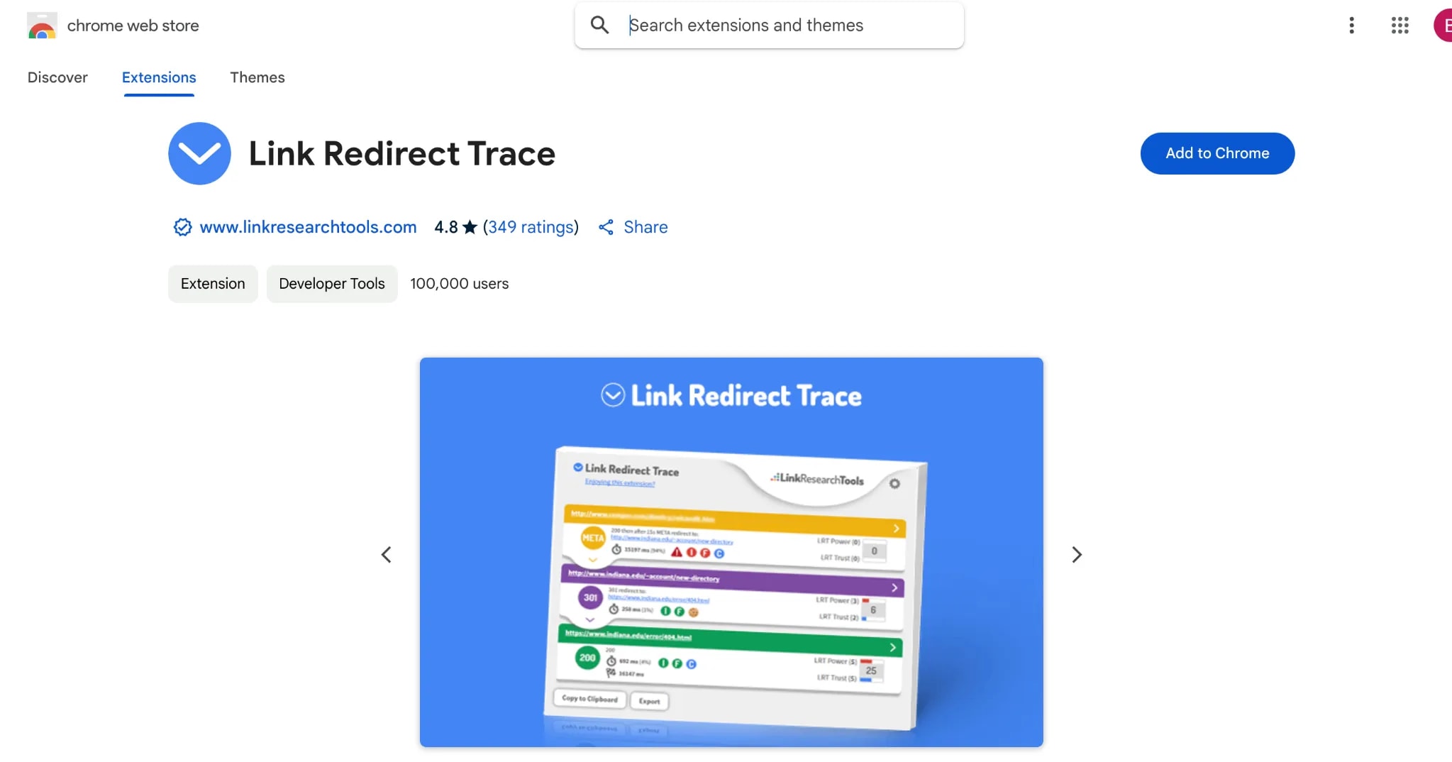 4. Link Redirect Trace