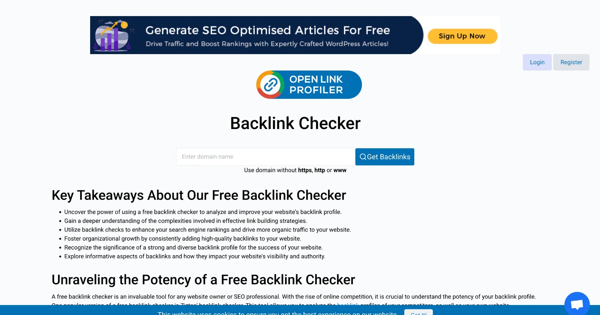 5. OpenLinkProfiler