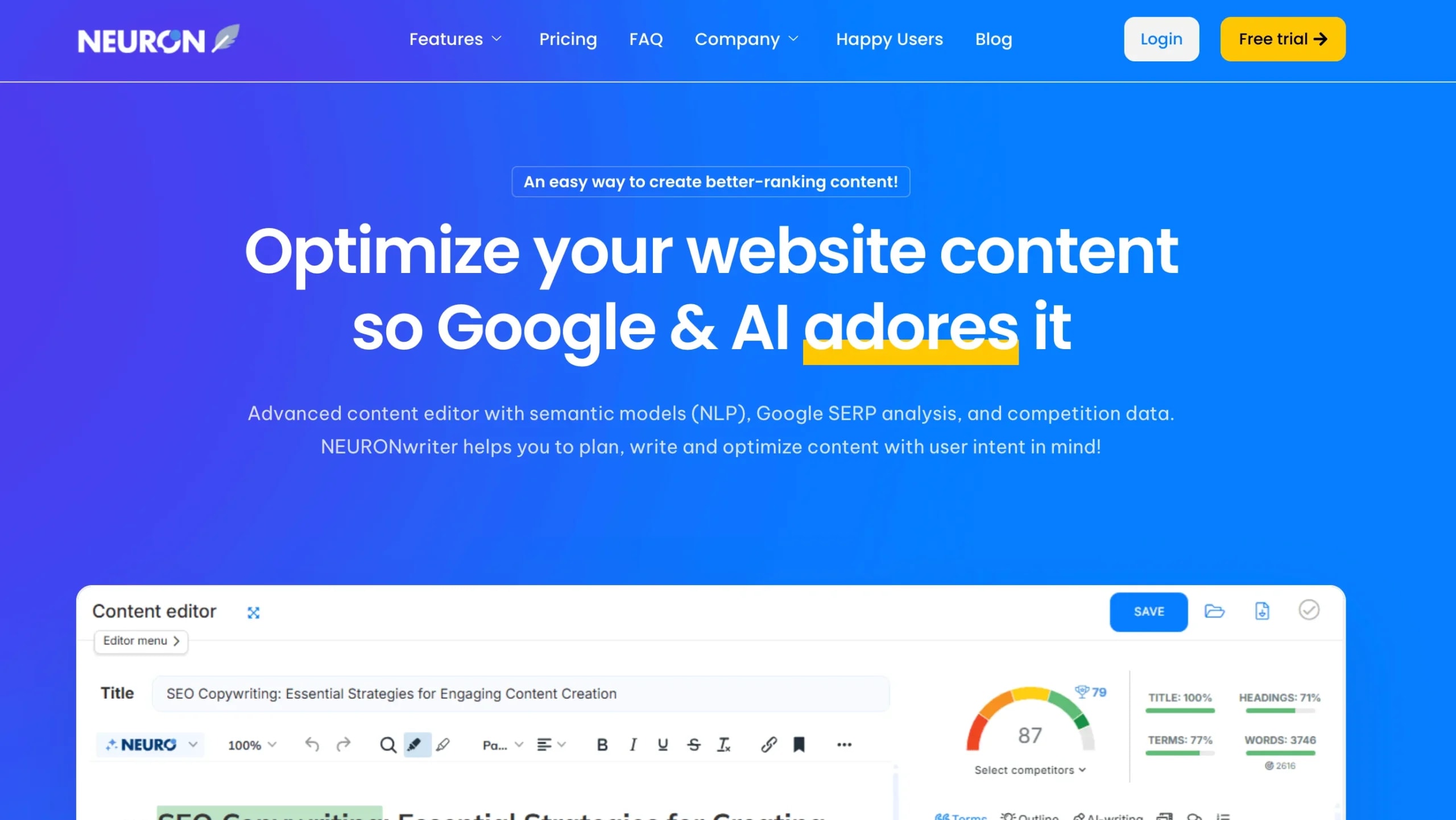 best SEO AI tools 