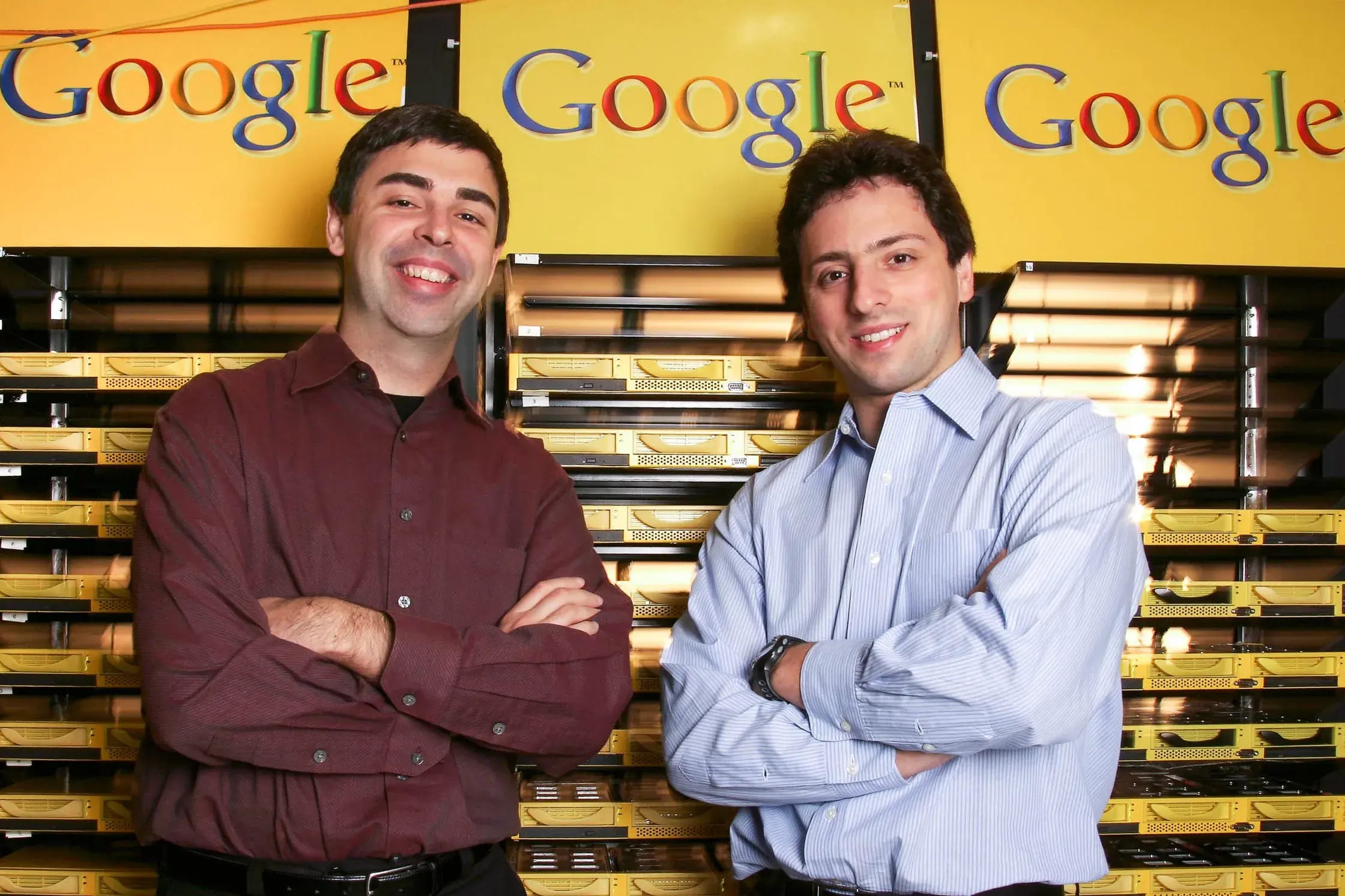 google in 1998, Lary Page and Sergey Brin