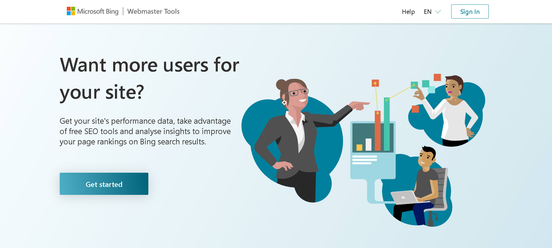 Bing webmaster tools