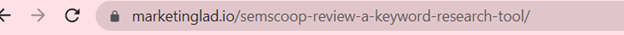 Page urls
