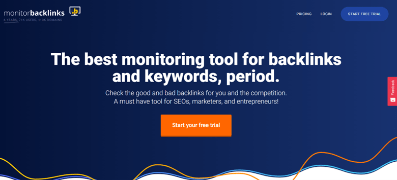 Monitor backlinks