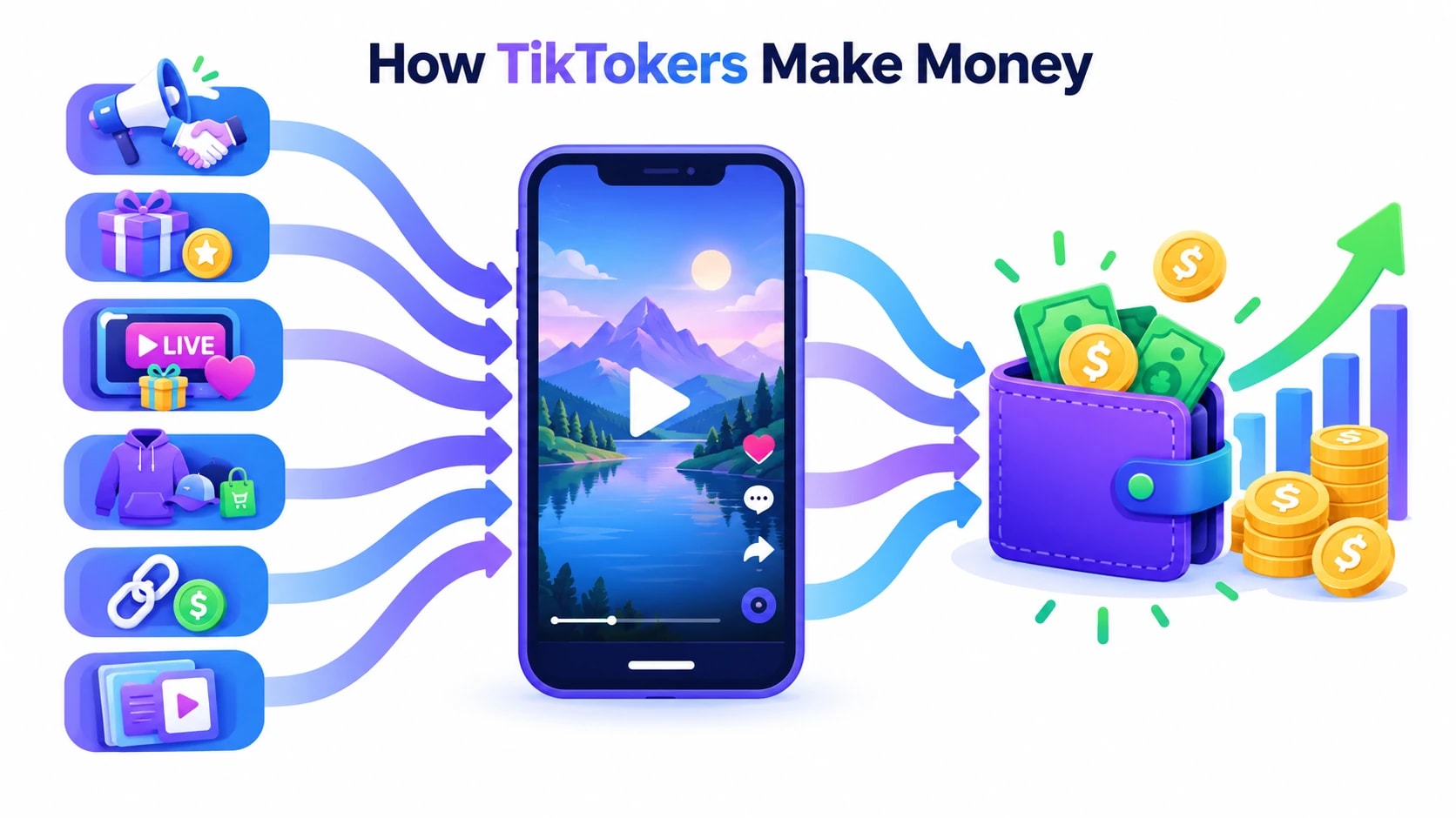 how much do famous tiktokers make
