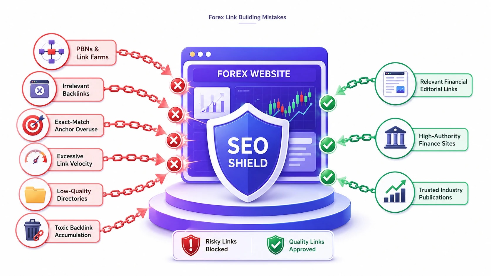 link building and seo for forex