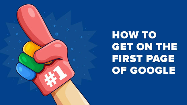 How to get on first page of google