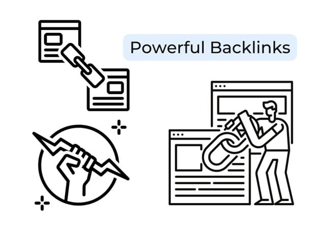 Powerful backlinks
