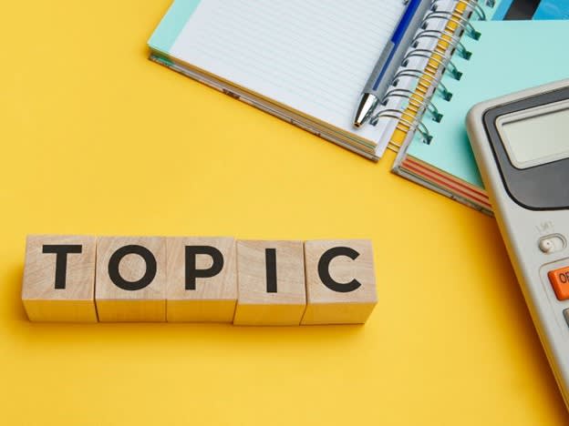 choose topic

