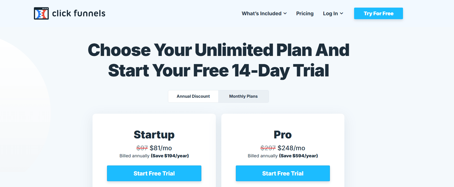 click funnels