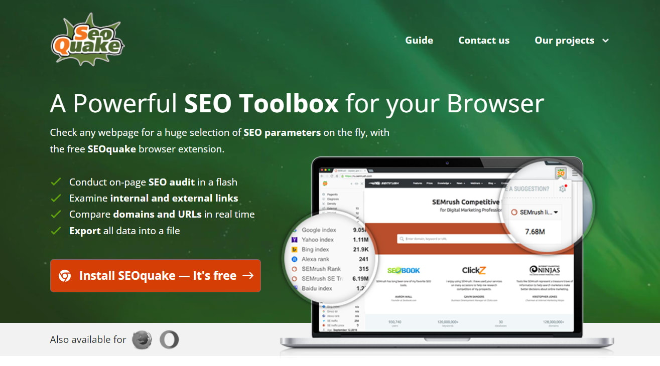 seo quake