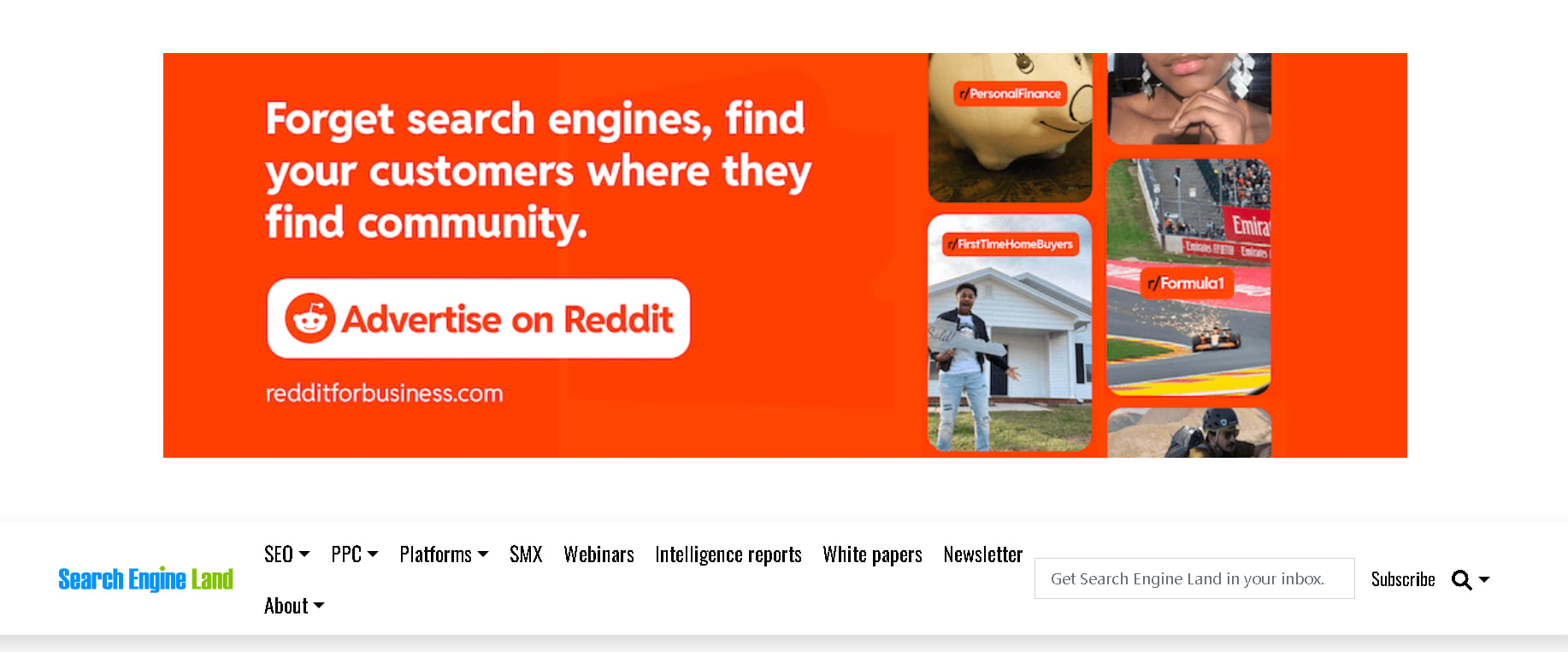 Search engine land