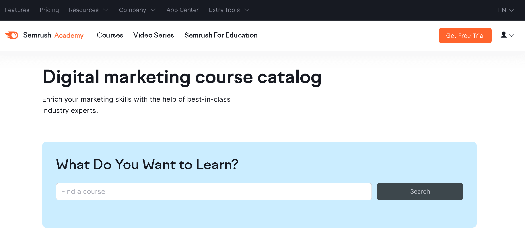 Semrush academy